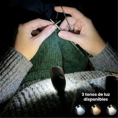Lumira – La lámpara de cuello que ilumina tus creaciones y reduce la fatiga visual