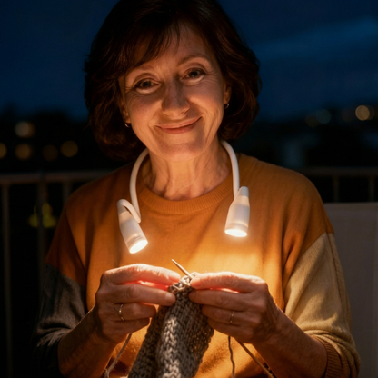 Lumira – La lámpara de cuello que ilumina tus creaciones y reduce la fatiga visual